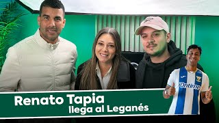 RENATO TAPIA FICHA POR EL LEGANÉS  FÚTBOL CHAMPÁN [upl. by Leakim]