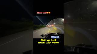 Close Calls Skill or Luck Unraveling the Truth bike automobile safetyroad roadrules overtake [upl. by Iolenta837]