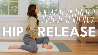 Morning Hip Release  15 Minute Yoga Practice [upl. by Aber501]