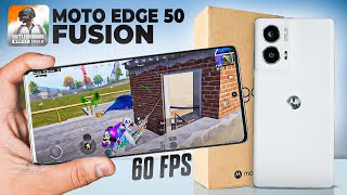 Moto Edge 50 Fusion  BGMI Test with FPS Meter 🔥 [upl. by Silvanus558]