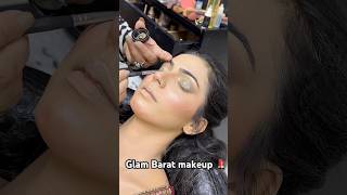 Glam Barat makeup tutorial 💄trending viralshorttrendingshortsshorts viral shortsshortsvideo [upl. by Gardiner185]