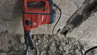 Hilti Młotowiertarka TE 60ATCAVR test nowej młotowiertarki od hilti [upl. by Lindi]