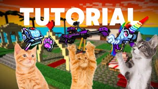 COMO HACER 3CAT SPAM en PIXEL GUN 3D [upl. by Cleave]