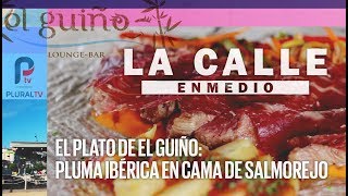 CALLE 71 Receta pluma ibérica con salmorejo y jamón [upl. by Webb]