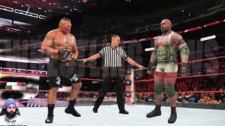 Brock Lesnar vs Ryback Match Wrestling News [upl. by Atteram]