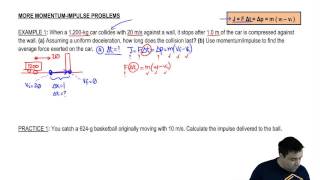 Momentum amp Impulse Example [upl. by Bough]