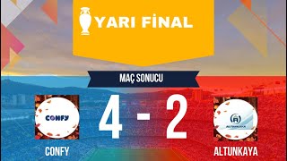 CONFYampALTUNKAYA KARŞILAŞMASI MAHMUT ALTUNKAYA FUTBOL TURNUVASI [upl. by Alduino52]