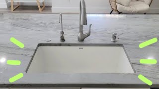 BLANCO LIVEN Laundry Sink Review Dual Mount Installed [upl. by Auqenet885]