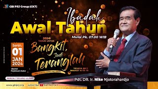 BANGKIT JADI TERANGLAH  Pdt DR Ir Niko Njotorahardjo  Online 01 Januari 24 [upl. by Cockburn]