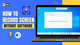 Record Screen on Windows 11 PC without Thirdparty Software [upl. by Ravaj]