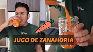 Jugo de Zanahoria es Fantástico conozcan los beneficios [upl. by Orodisi]