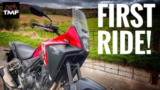 2024 Honda NX500 Review  First Ride [upl. by Nanek]