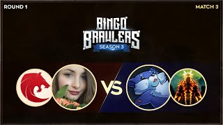 Bingo Brawlers Season 3 Day 1 Cattery vs BrinoMachino [upl. by Kuehn646]