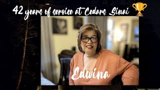 Cedars Sinai EDWINA 🏆 42 years of service [upl. by Ycaj]