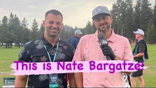 Comedian Nate Bargatze ‘I listen to music like a plant does’ American Century Championship [upl. by Suzan450]