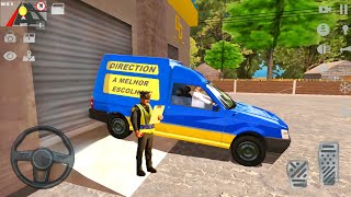 Mini Brazil Car Simulation Delivery Pipes  Nas Estradas do Brasil 11  Android Gameplay [upl. by Nidya]