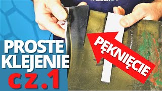 Najprostsze klejenie cz1  pęknięty element plastikowy [upl. by Noman]