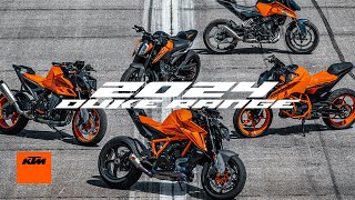 The 2024 KTM DUKE Range  KTM [upl. by Husein]