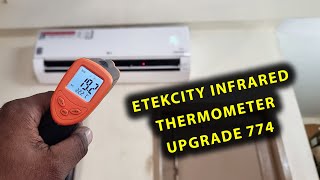 Etekcity Infrared Thermometer Upgrade 774 Review Best Temp Gun For Our Experiments [upl. by Notyalk]