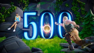 500 Level Default Deathrun  Walkthrough  Fortnite Creative  FXXD1 [upl. by Sonnnie]