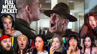 TOP quotDrill Sergeant Monologuequot Reactions Full Metal Jacket Movie Reaction First Time Watching [upl. by Perrins5]