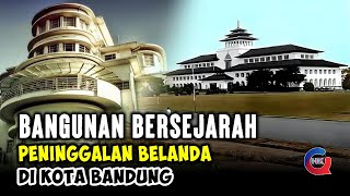 Bangunan² Bersejarah Peninggalan Belanda di Kota Bandung Tahun 19271955 Full HD Berwarna [upl. by Ettezel]