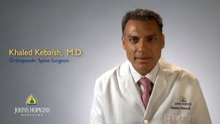 Dr Khaled Kebaish  Orthopaedic Spine Surgeon [upl. by Tamis]