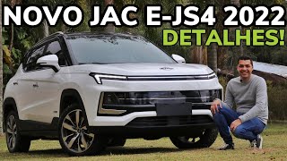 NOVO JAC EJS4 É O SUV ELÉTRICO QUE RODA 420 KM COM APENAS UMA CARGA  Falando de Carro [upl. by Teplica]