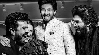 Niharika Sangeet  Ram Charan Allu Arjun Enjoying At Niharika Konidela Wedding  Niharika Marriage [upl. by Dorette42]