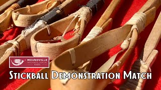 Stickball Demonstration Match Montage [upl. by Yenetruoc]