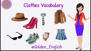 CLOTHES Vocabulary [upl. by Adliw]