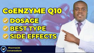 CoEnzyme Q10  Dosage Ubiquinol VS Ubiquinone  Best CoQ10 To Take [upl. by Namharludba]