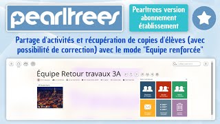 Tutoriel Pearltrees abonnement établissement  Récupération travaux délèves équipe renforcée [upl. by Justen]