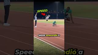 Speed vs Noah Lyles CARRERA 100000🏃🏽‍♂️ [upl. by Elmina]