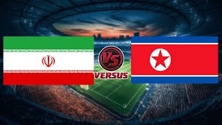 IRAN vs NORTH KOREA  WORLD CUP QUALIFIERS 2026 [upl. by Ayihsa461]