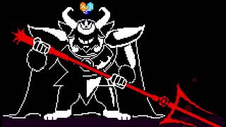 Asgore Genocide Route Kroshunters take ASGORE Remix and rearranged Song only [upl. by Jac]