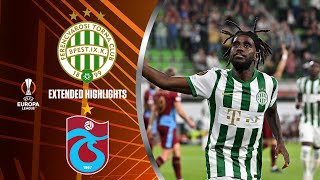 Ferencvárosi vs Trabzonspor Extended Highlights  UEL Group Stage MD 1  CBS Sports Golazo [upl. by Demakis916]