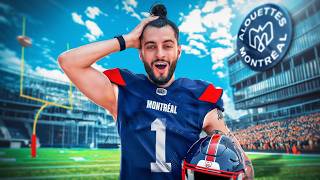 Jai Infiltré Une Équipe PRO au Canada Alouettes de Montréal 🏈🇨🇦 [upl. by Kauppi707]