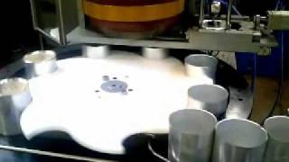 CAN SEAMING MACHINE  AUTOMATIC  COMPOSITE CANS [upl. by Bremer995]