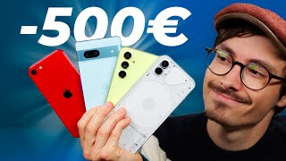 Les meilleurs smartphones pour la RENTRÉE 2023 à moins de 500€ [upl. by Ernesta]