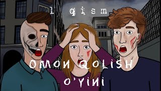 QORQINCHLI ANIMATSION HIKOYALAR  omon qolish oyini 1qisim  ҚЎРҚИНЧЛИ АНИМАТСИОН МУЛТИФИЛИМЛАР [upl. by Noillimaxam]