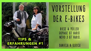 Riese amp Müller Homage GT Vario und Nevo 3 GT Vario EBike Vorstellung [upl. by Cibis]