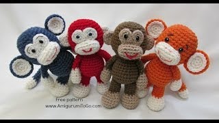 Crochet Along Bigfoot Monkey 2014 [upl. by Addie]