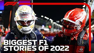 The Biggest F1 Stories of 2022 [upl. by Rafaela]