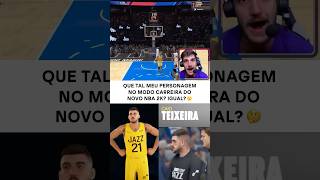 O Modo Carreira do NBA 2K25 cada vez mais realista 😮 nba basquete [upl. by Hahcim]