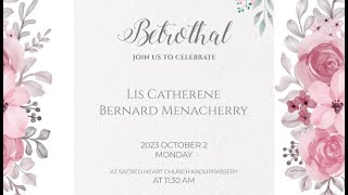 💕Lis amp Bernard💕 Betrothal Live Streaming [upl. by Lynnelle]