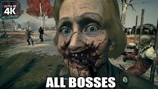 Wolfenstein The New Order  All Bosses With Cutscenes 4K 60FPS UHD PC [upl. by Aiden]