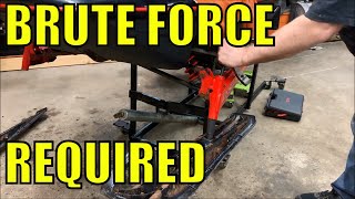 Repairing the completely SEIZED steering on the 1996 SKIDOO Formula Z 583 [upl. by Landahl]