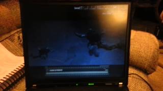 Thinkpad T60  Runs Crysis [upl. by Jehial]