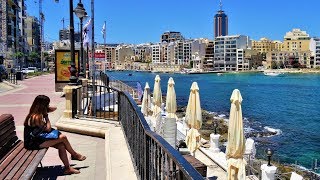 Saint Julians Malta Full HD 1080p [upl. by Harrie460]